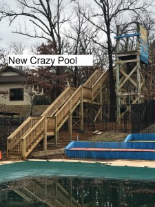 New crazy pool front